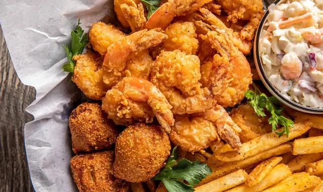 Sm. Shrimp Basket 